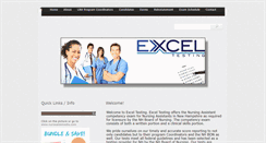 Desktop Screenshot of exceltestingnh.com